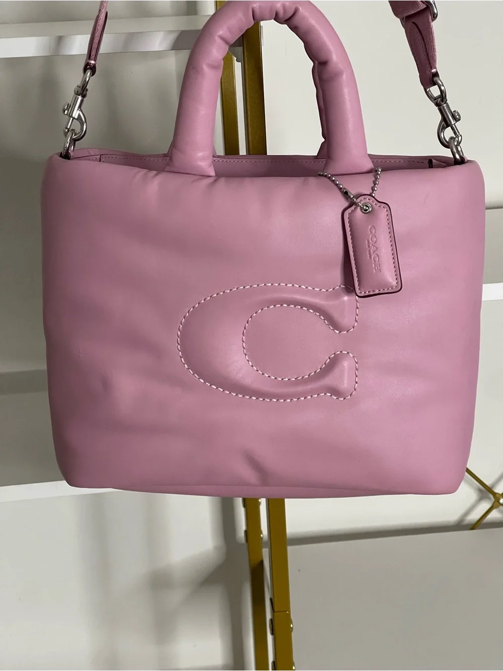 Coach Pillow Tote